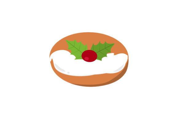 Christmas Delicious Bread Holiday Illustrations
