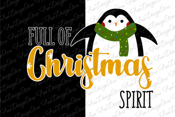 Christmas Penguin Illustration for Blog and Web Design