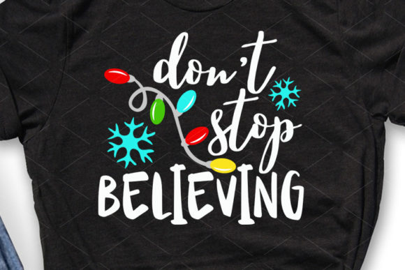 Don t Stop Believing Christmas Shirt Review