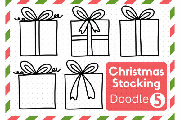Doodle Christmas Gift Set1 Illustrations