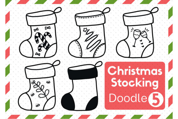 Doodle Christmas Stocking Set13 Review