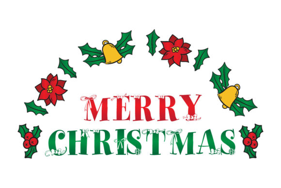 Merry Christmas Sublimation Illustrations for Local Branding