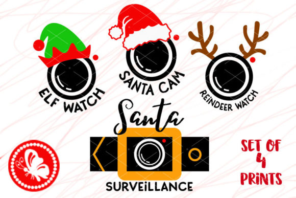 Santa Camera Elf Cam Christmas Embroidery Design Review